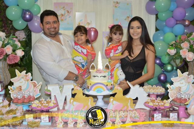 Aniversário de 3 anos da Milena