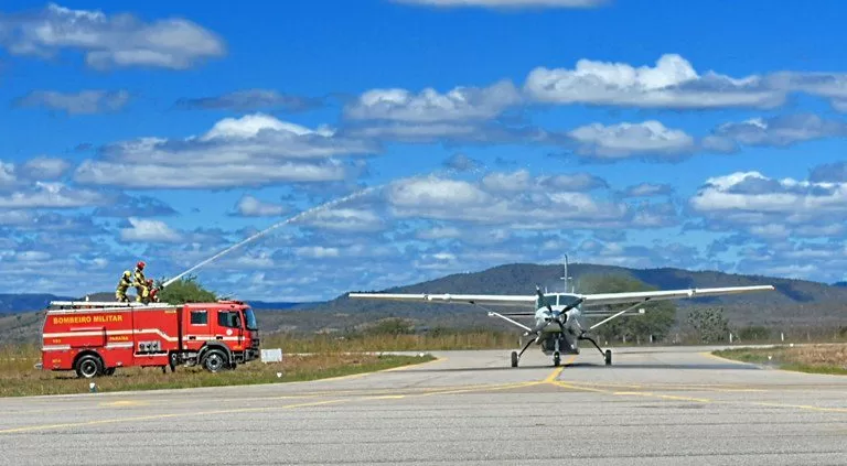 Em momento histórico, governador promove o lançamento do voo inaugural da Azul no Aeroporto Regional de Cajazeiras
