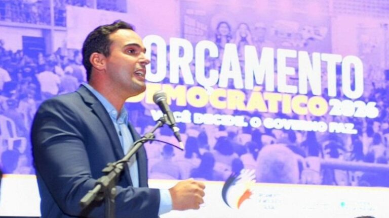 lucas ribeiro lancamento orcamento democratico 04 2026