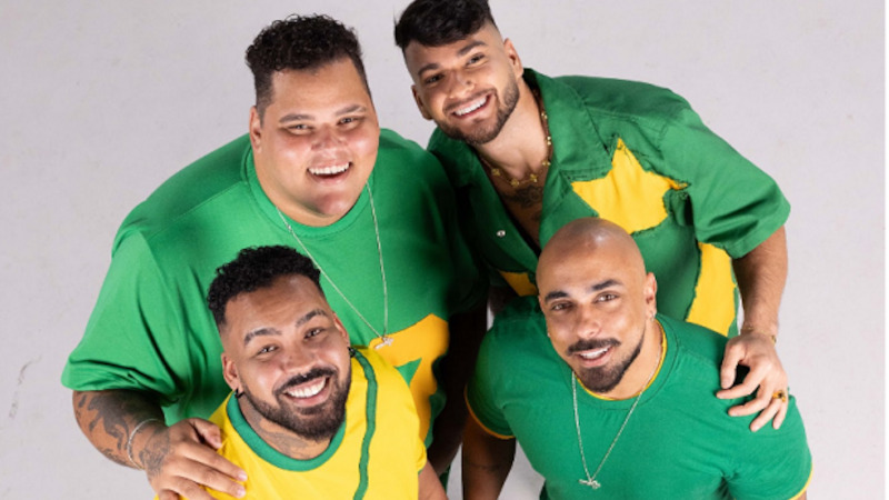 pagode menos e mais
