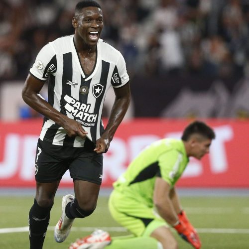 Botafogo vence o Internacional e alcança quinta vitória seguida no Brasileiro